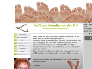 PEDICURE CLAUDIA VAN DER POL