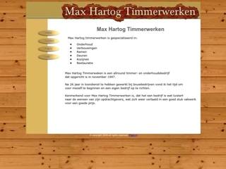 HARTOG TIMMERWERKEN MAX