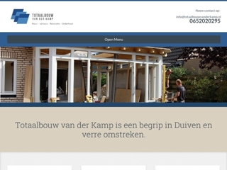 KAMP TOTAALBOUW VAN DER