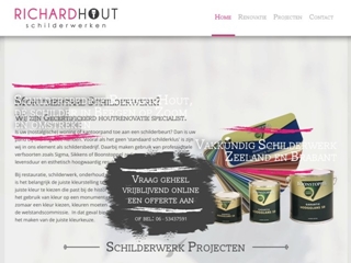 HOUT SCHILDERWERKEN RICHARD