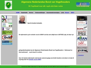 VOGELHOUDERS ALGEMENE NEDERLANDSE BOND VOOR
