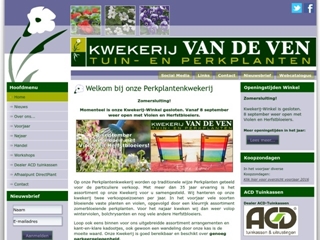 VEN KWEKERIJ VAN DE