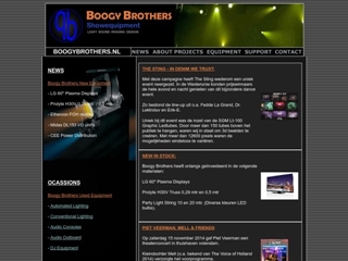 BOOGY BROTHERS SHOWEQUIPMENT