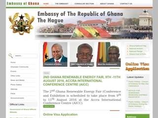 GHANA AMBASSADE VAN