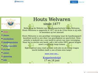 HOUTS WELVAREN HANDBOOGSCHUTTERIJ