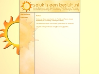 PRAKTIJK VOOR PSYCHO-SOCIALE BEGELEIDING