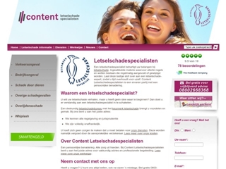 CONTENT LETSELSCHADESPECIALISTEN