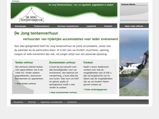 JONG TENTENVERHUUR DE