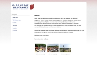 GRAAF IN- EN VERKOOP VAN NIEUWE EN GEBRUIKTE DAKPANNEN FA R DE